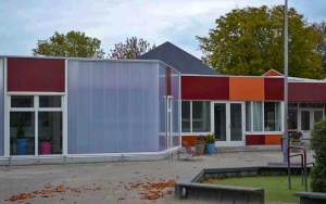 Uitbreiding Basisschool Lansingerland, de aansluiting van bestaand aan nieuw schoolgebouw