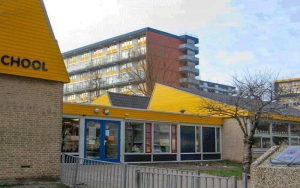 Renovatie Basisschool en gymzaal Rijswijk, de nieuwe zijentree voor de middenbouw groepen